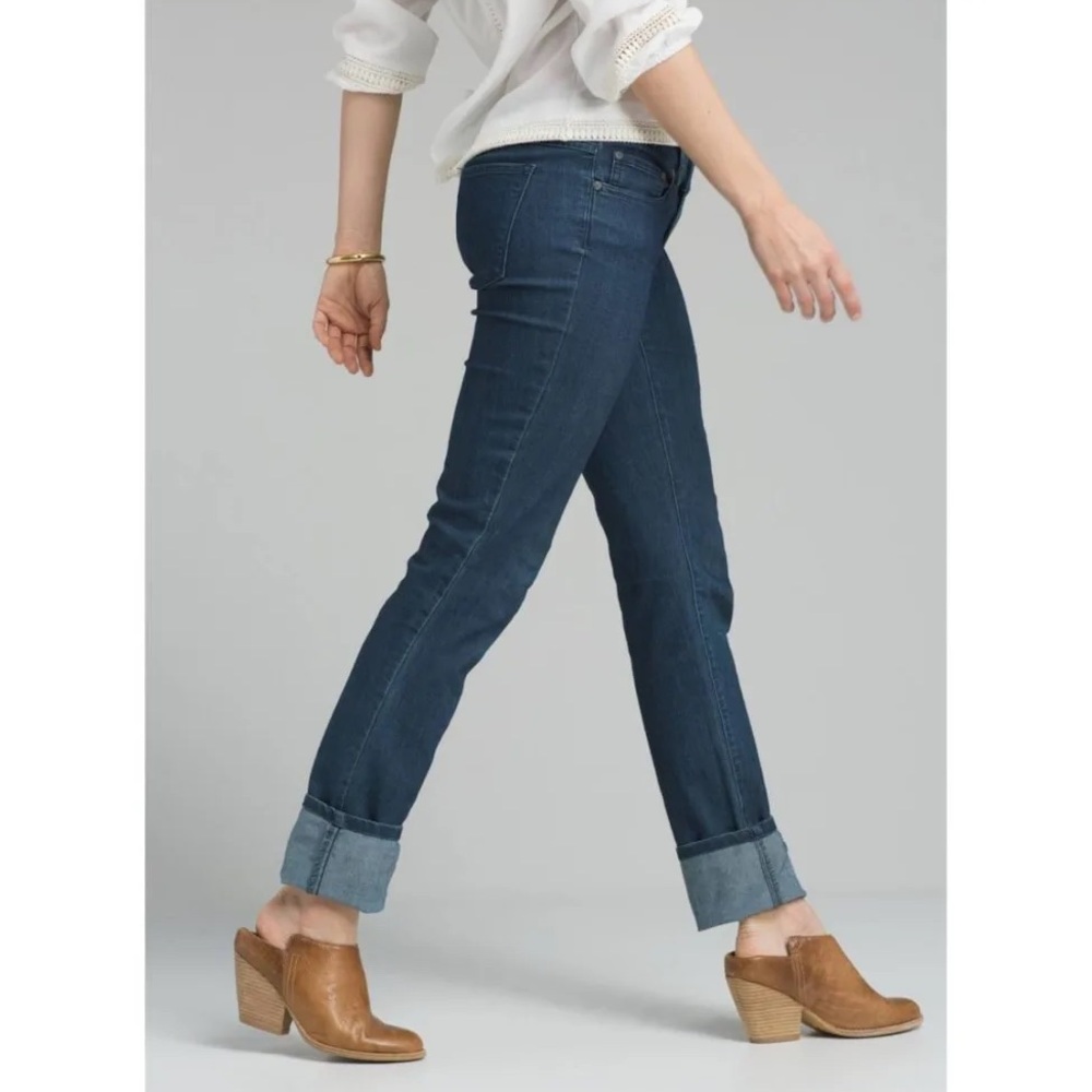 Prana blue denim Jeans Womens Prana Kara Jean made with organic cotton